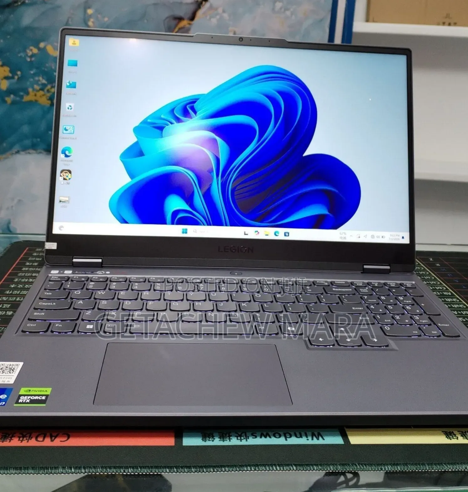 New Laptop Lenovo Legion 5 24GB Intel Core i7 SSD 1T