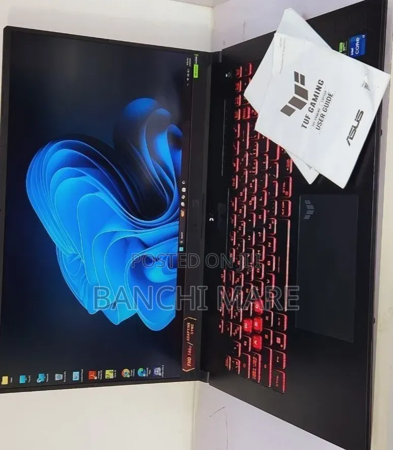 New Laptop Asus TUF Gaming F17 16GB Intel Core i7 SSD 1T