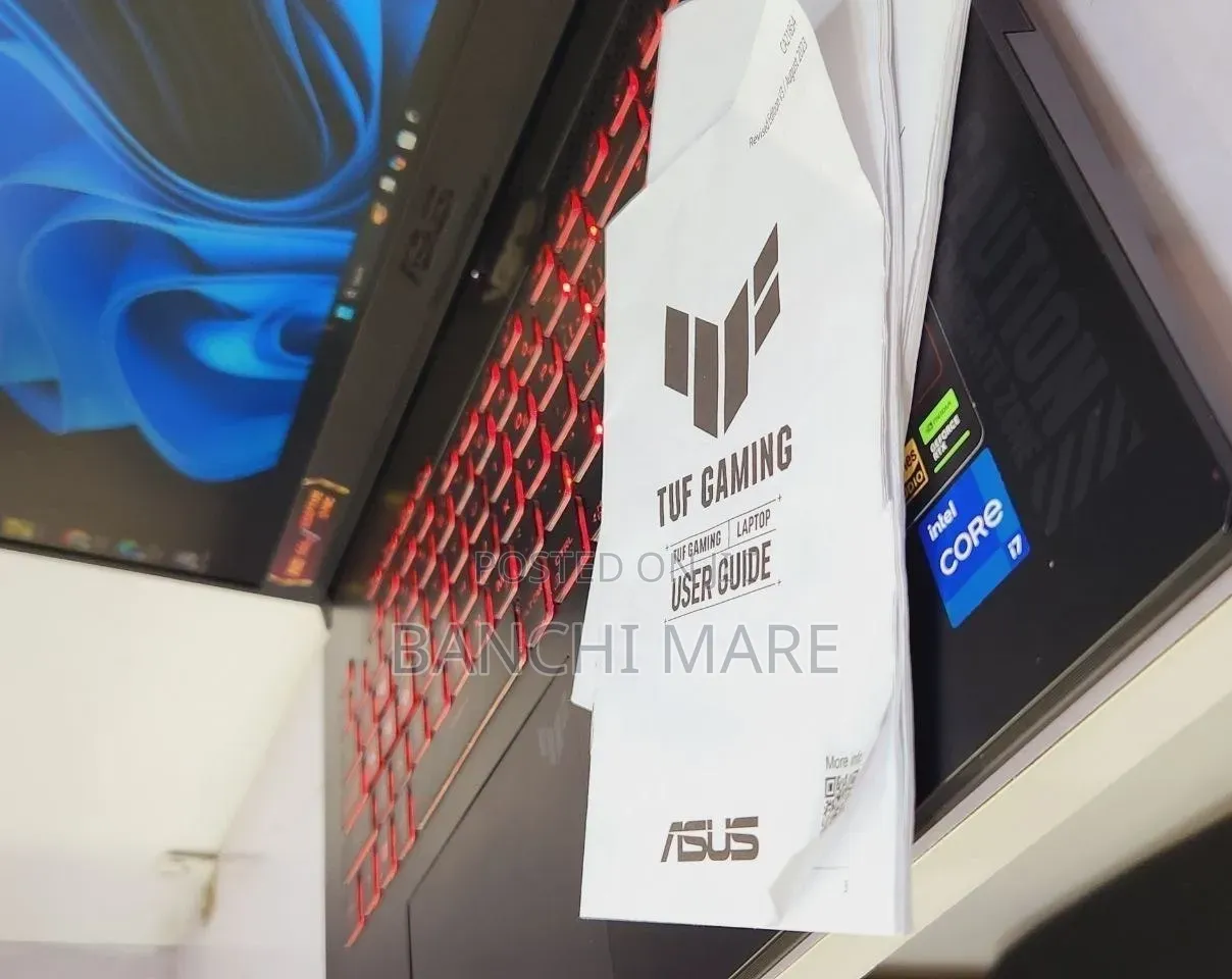 New Laptop Asus TUF Gaming F17 16GB Intel Core i7 SSD 1T