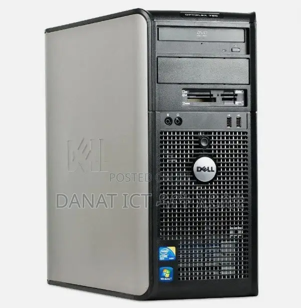 Desktop Computer Dell OptiPlex 780 6GB Intel Core 2 Quad HDD 256GB