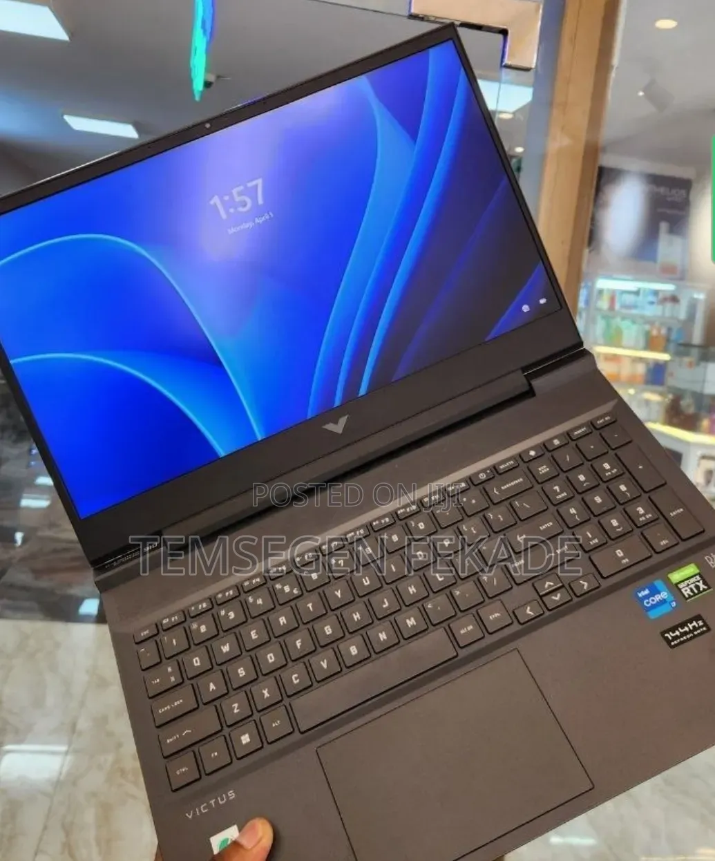New Laptop HP Victus 16 16GB Intel Core i7 SSD 512GB
