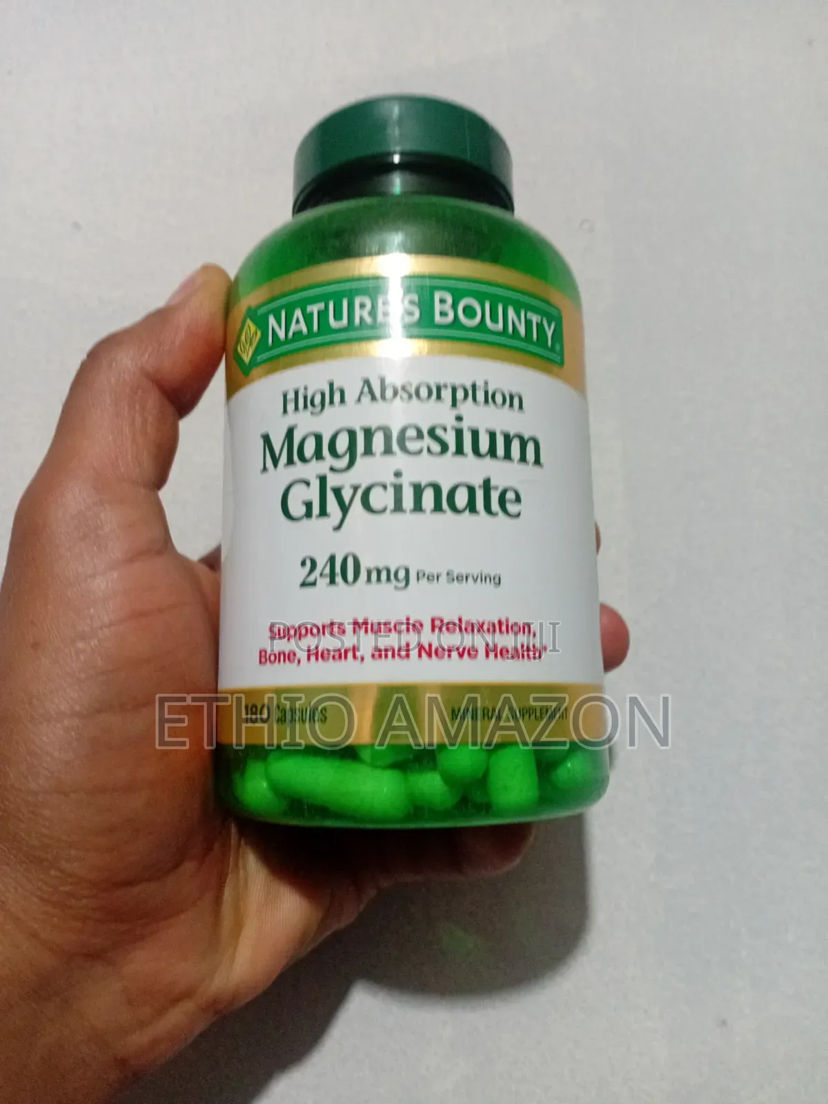 Magnesium Glycinate Hormonal and Bone Support