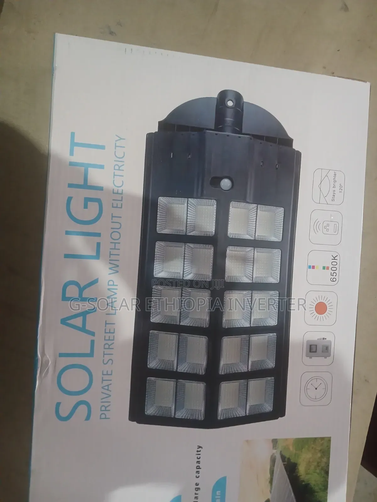 Solar Street Lights 500w, 300w, Battery Lifepo4 High Quality