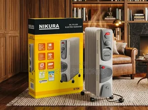 Nikura Oil Heater 9 Fin – Original | Silent Heating Free Delivery