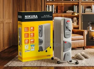 Nikura Oil Heater 9 Fin – Original | Silent Heating Free Delivery