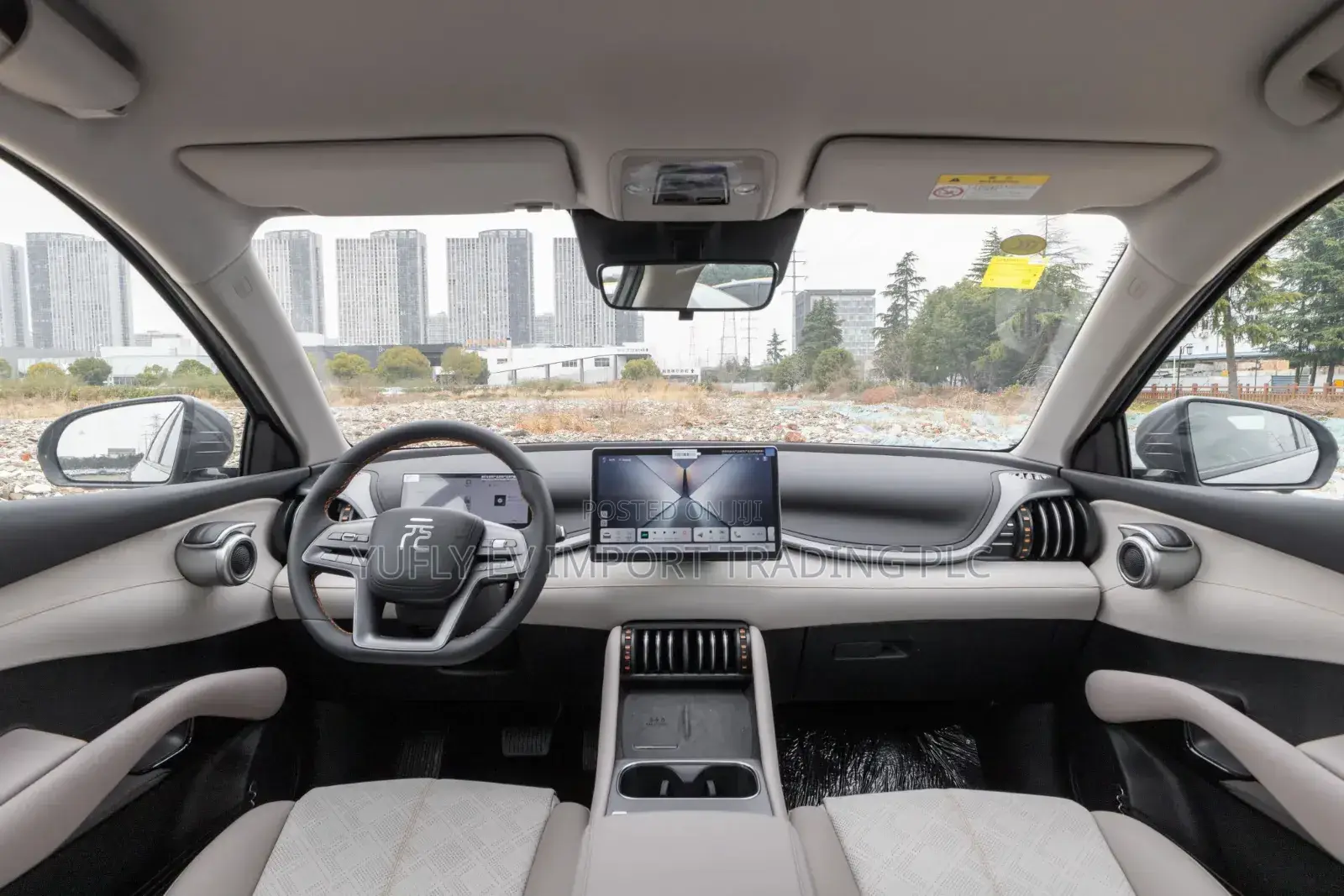 New BYD Yuan Plus 2025 White