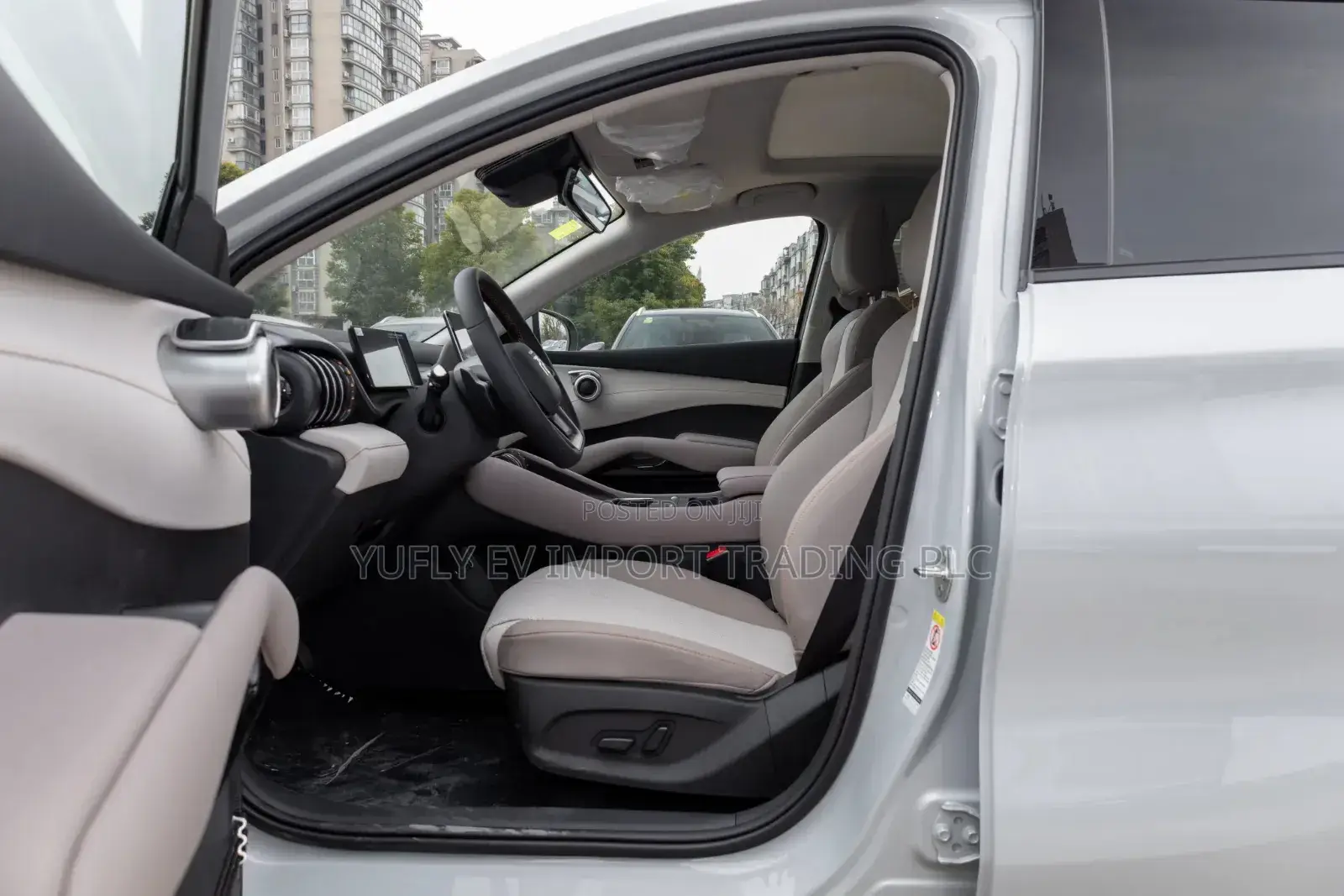 New BYD Yuan Plus 2025 White