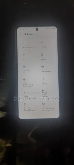 New Tecno Spark 10 Pro 256 GB White