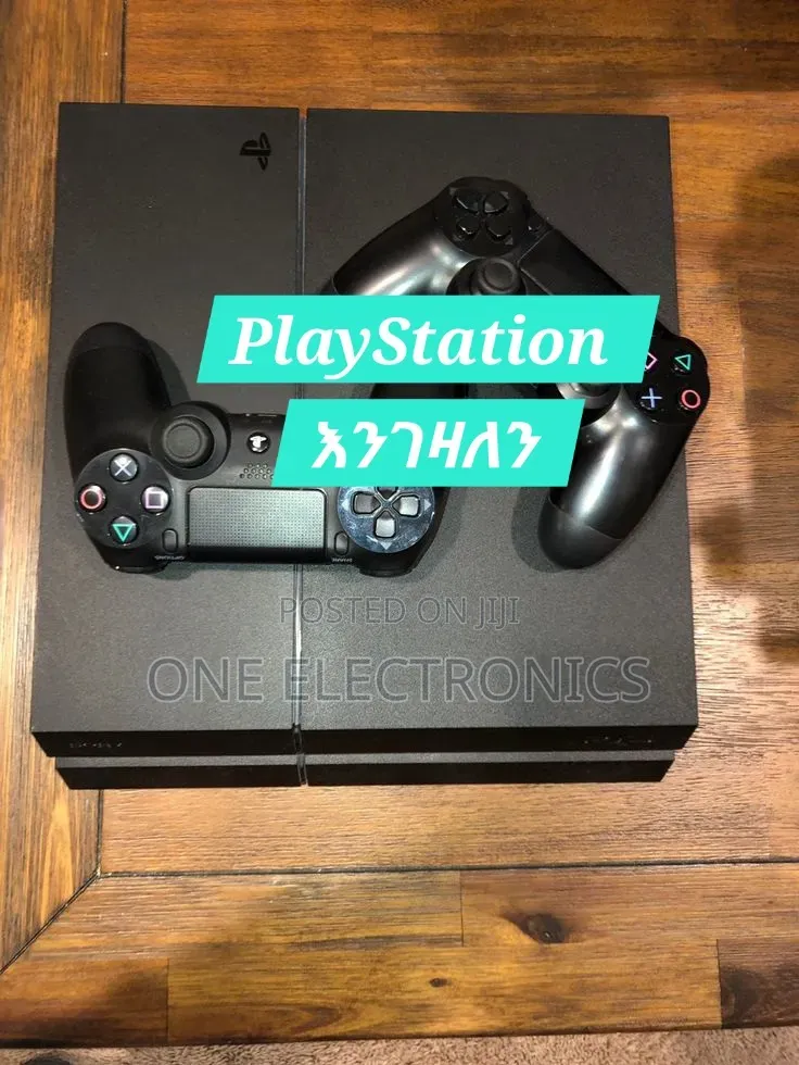 ላ Ps4 Slim ,Ps5 Fat and Any Playstation እንገዛለን