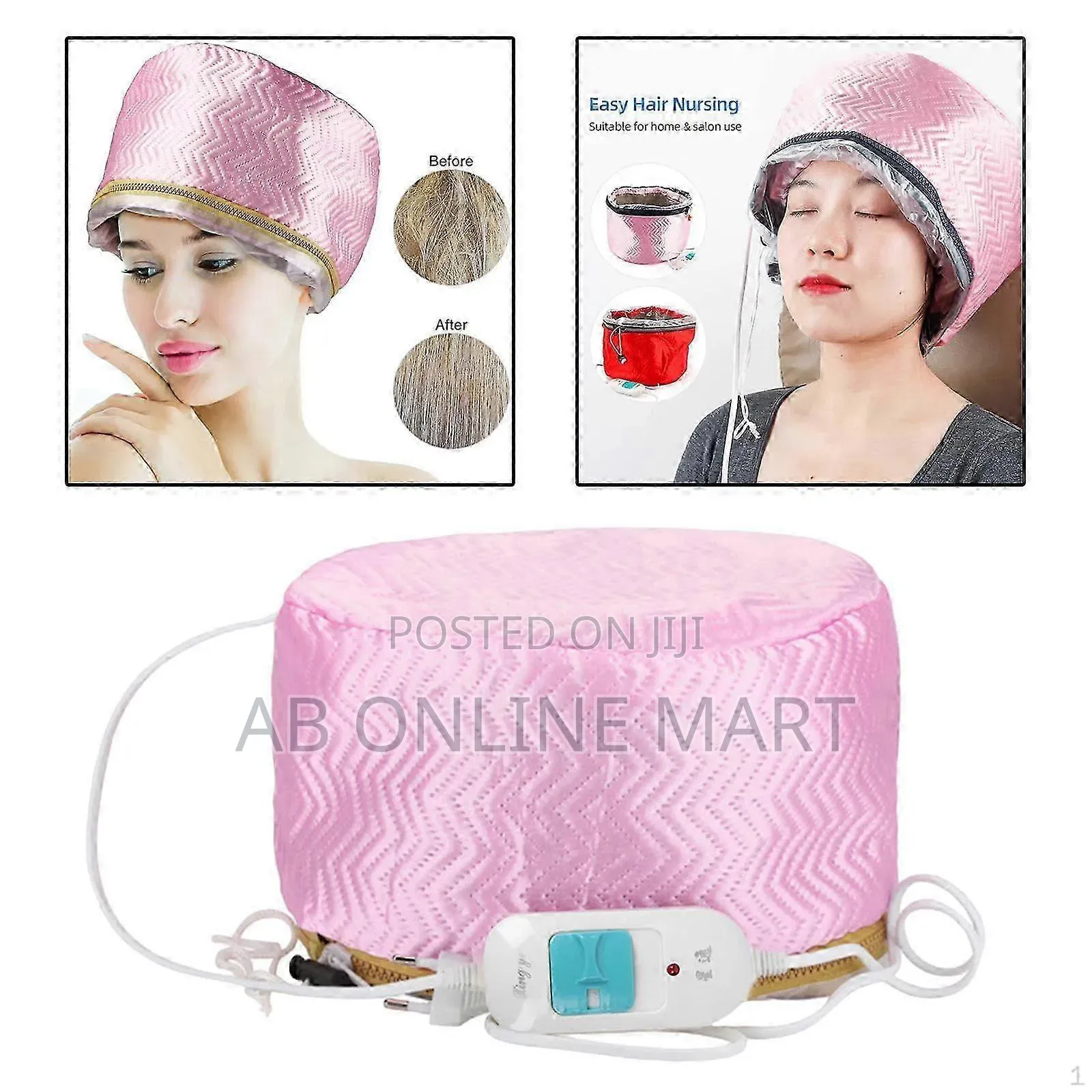 Electric Hair Steamer Cap