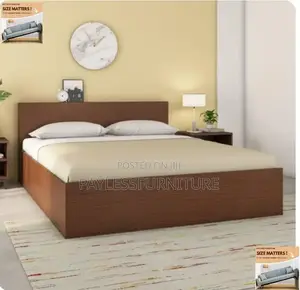 1.50cm Bed With 1.20cm Closet