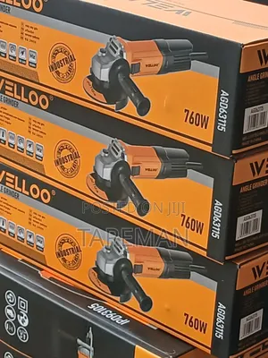 ፡Welloo Brand Agd63115 Angle Grinder, Featuring 760w of Power.