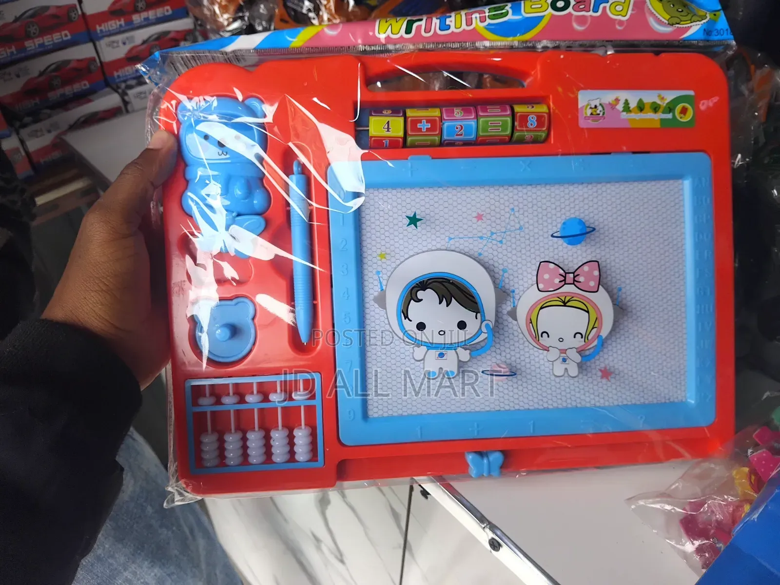 2-in-1 Magnetic Writing Board,