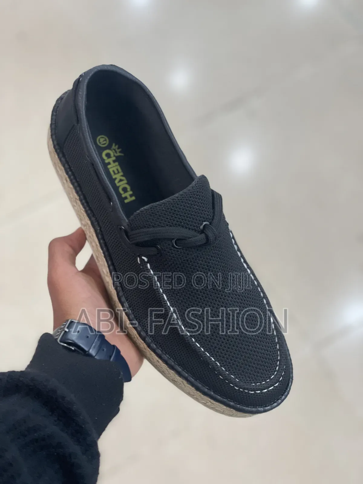 Chekich Mereb Espadrille Boat Shoes