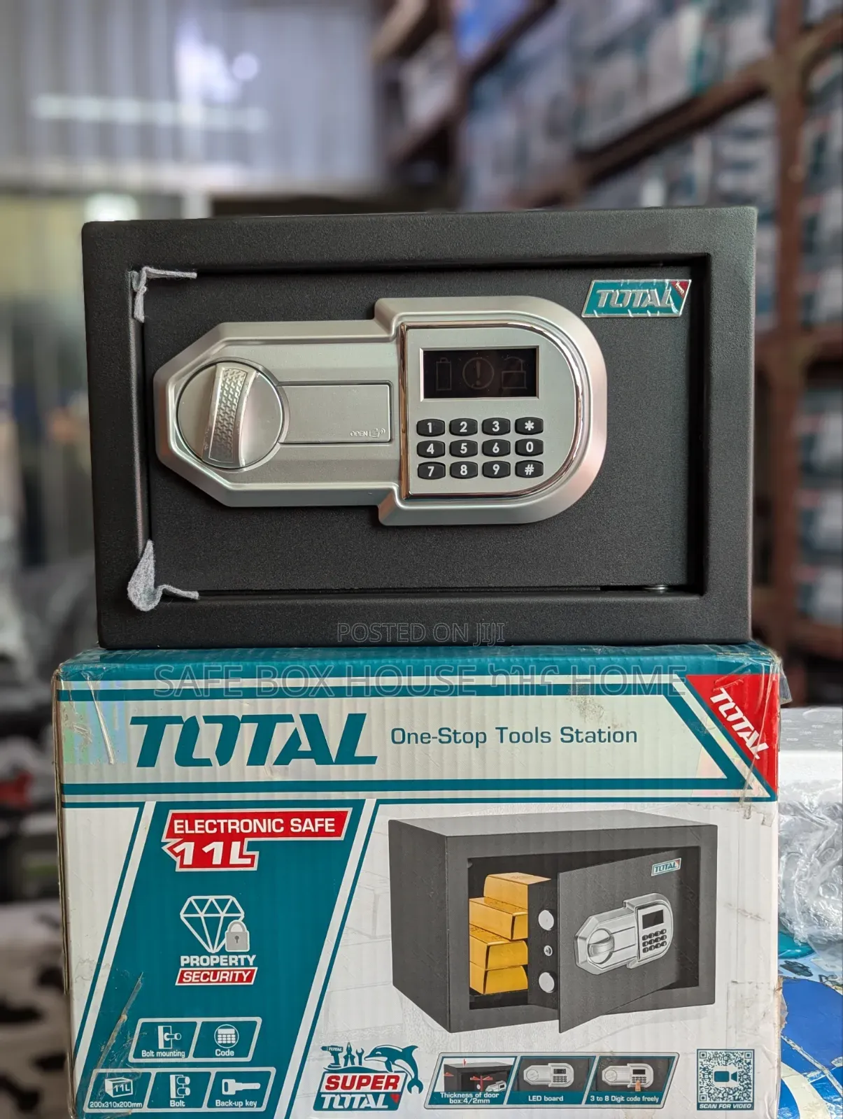 Total Safe Box 6.3kg Electrical Digital Safe Box