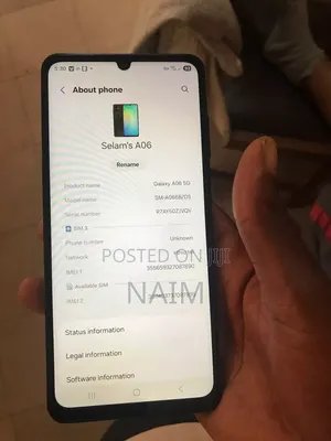 Samsung Galaxy A06 128 GB Black