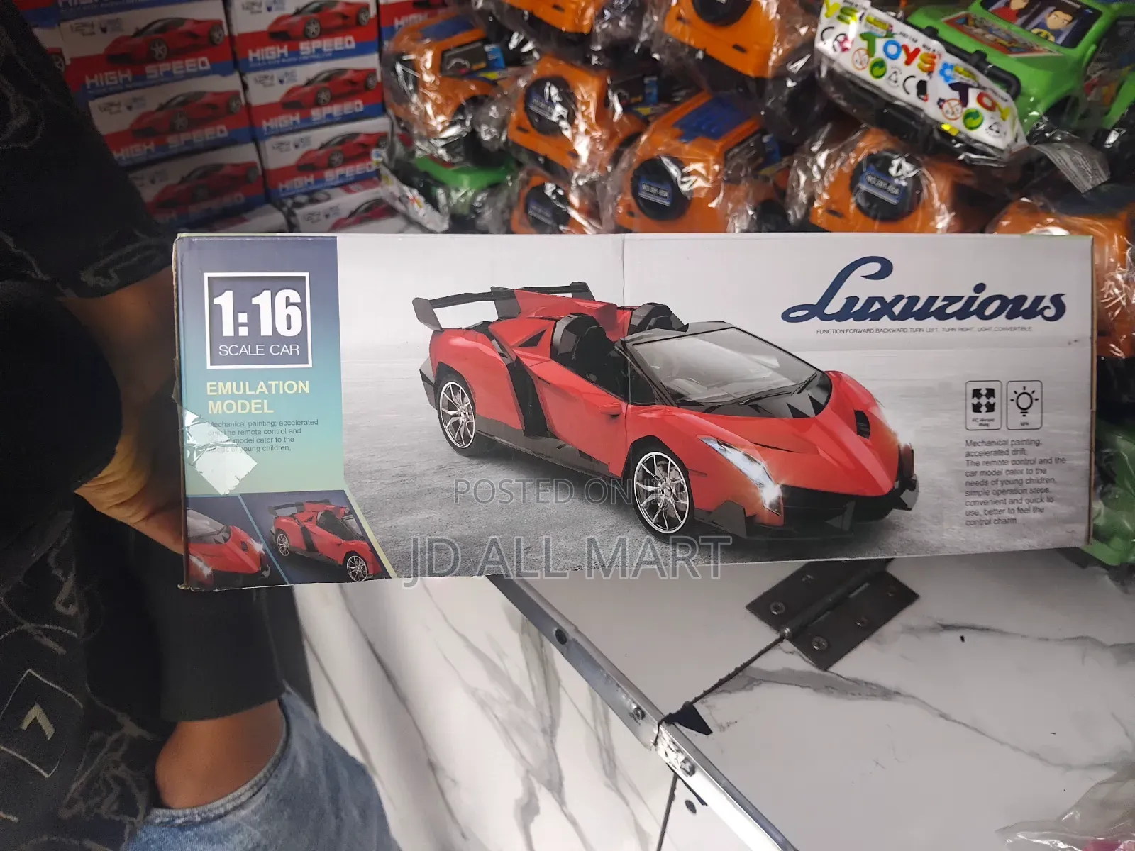 Remote Control Model Racing Car (Rechargeable)