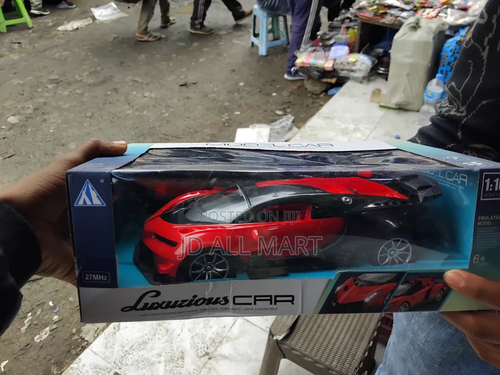 Remote Control Model Racing Car (Rechargeable)