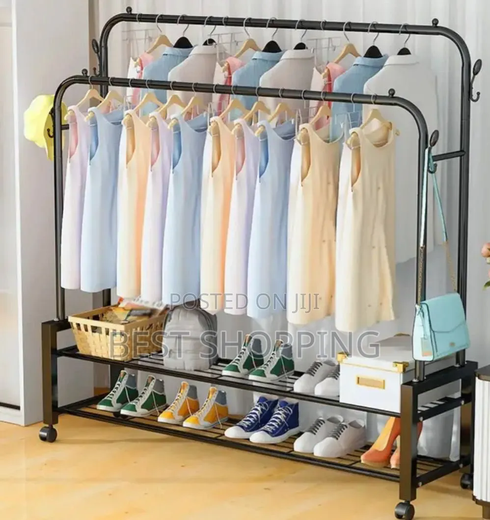 Double Rod Cloth Drying Rack