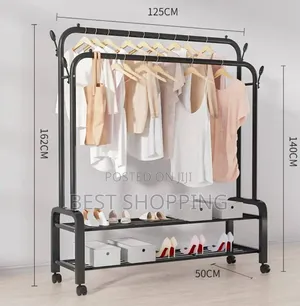 Double Rod Cloth Drying Rack