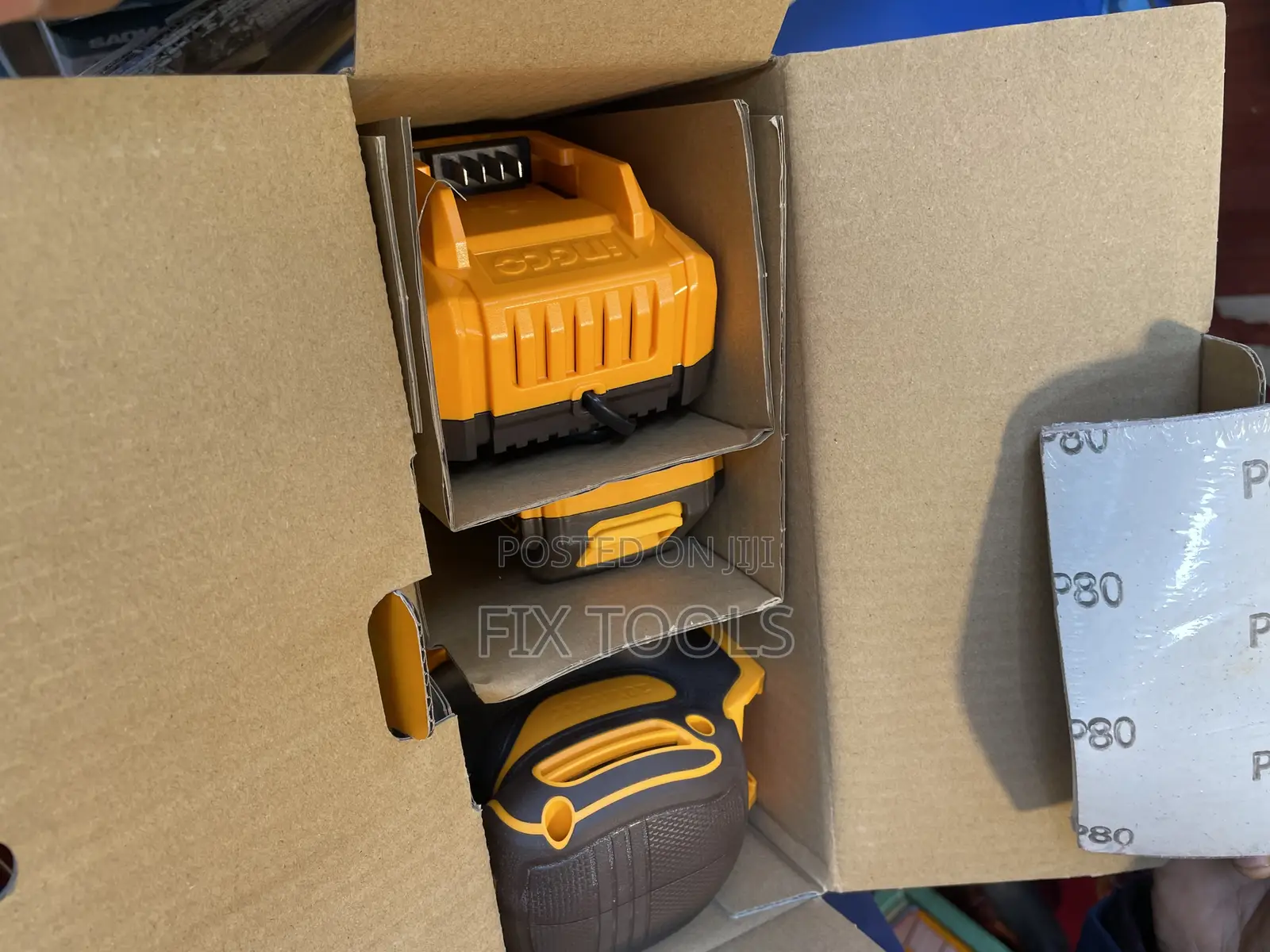 Ingco 20v Cordless 1/4 Sheet Sander