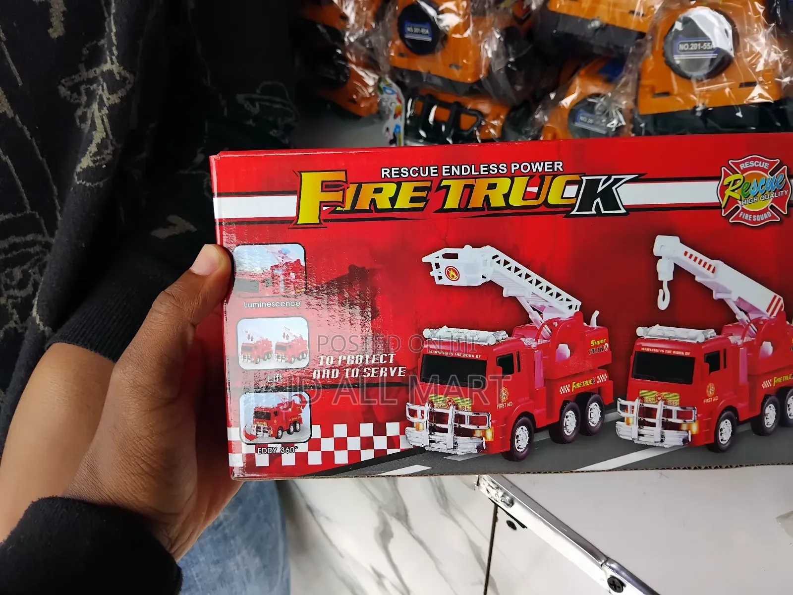 Fire Truck Toy(Using Battery)