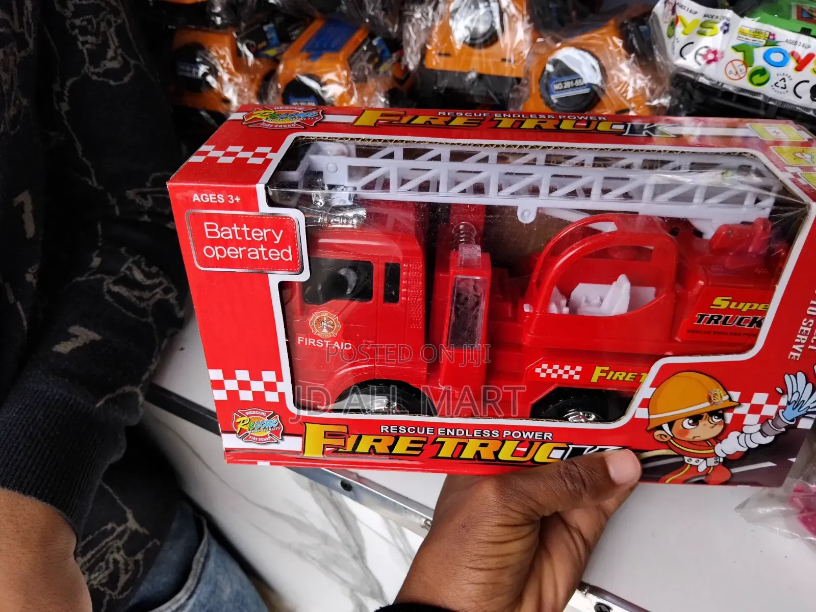 Fire Truck Toy(Using Battery)