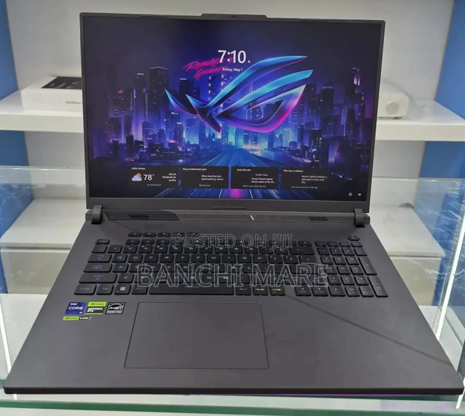 New Laptop Asus ROG Strix G18 16GB Intel Core i9 SSD 1T