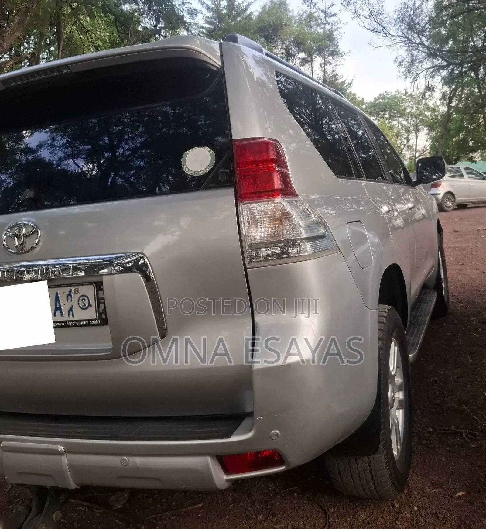 Toyota Land Cruiser Prado 2012 Silver