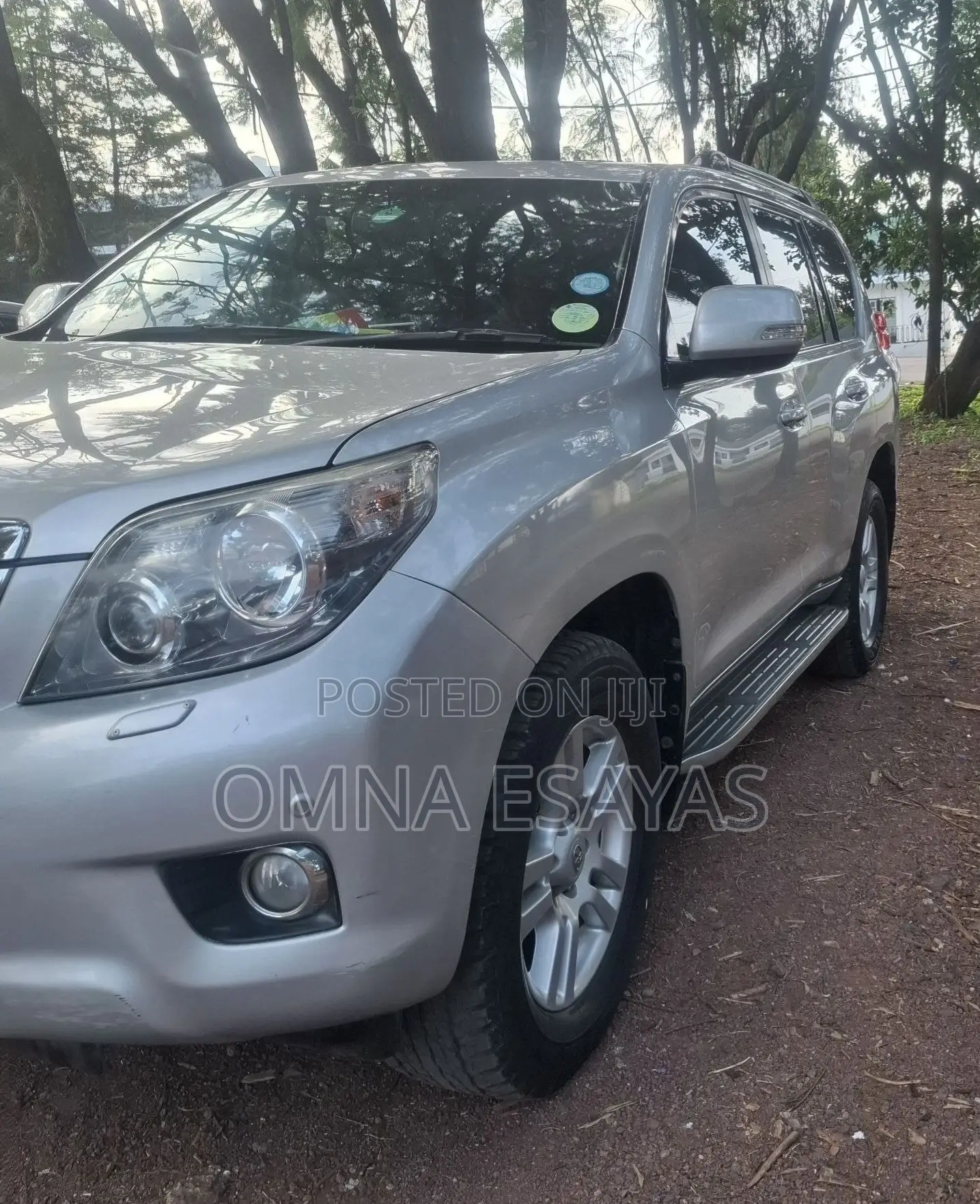 Toyota Land Cruiser Prado 2012 Silver