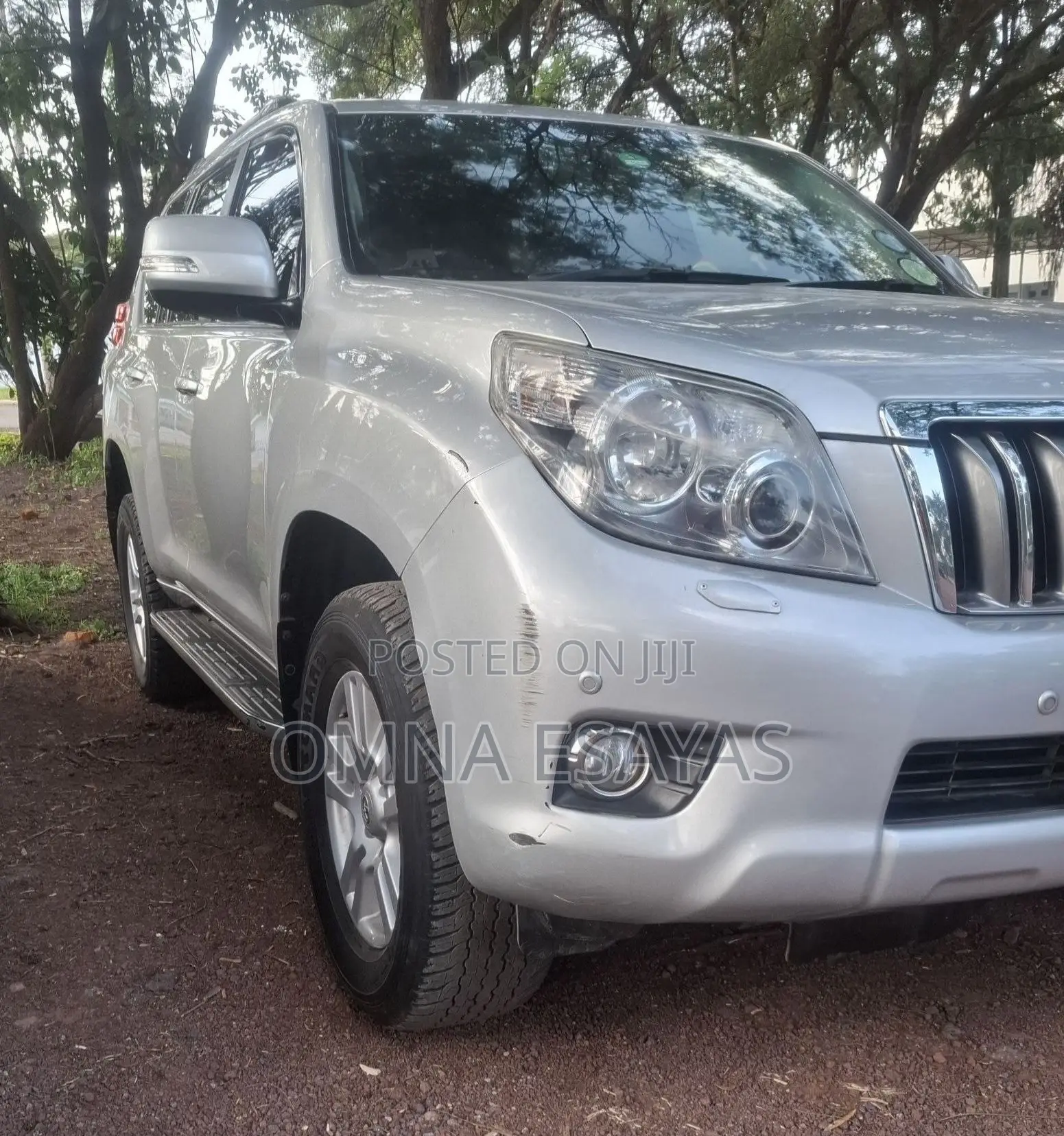 Toyota Land Cruiser Prado 2012 Silver