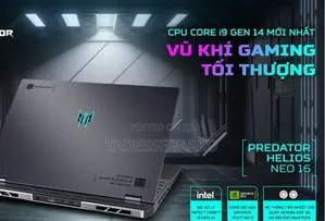 New Laptop Acer Predator Helios 300 16GB Intel Core i9 SSD 1T