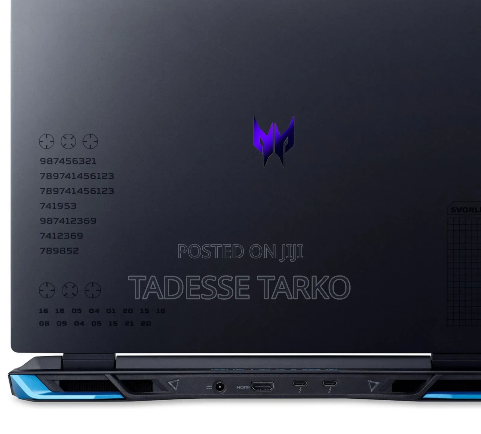 New Laptop Acer Predator Helios 300 16GB Intel Core i9 SSD 1T