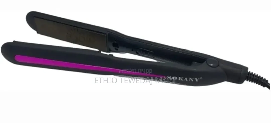 Sokany Professional Hair Straightener የፀጉር ፓይስትራ Sk-916