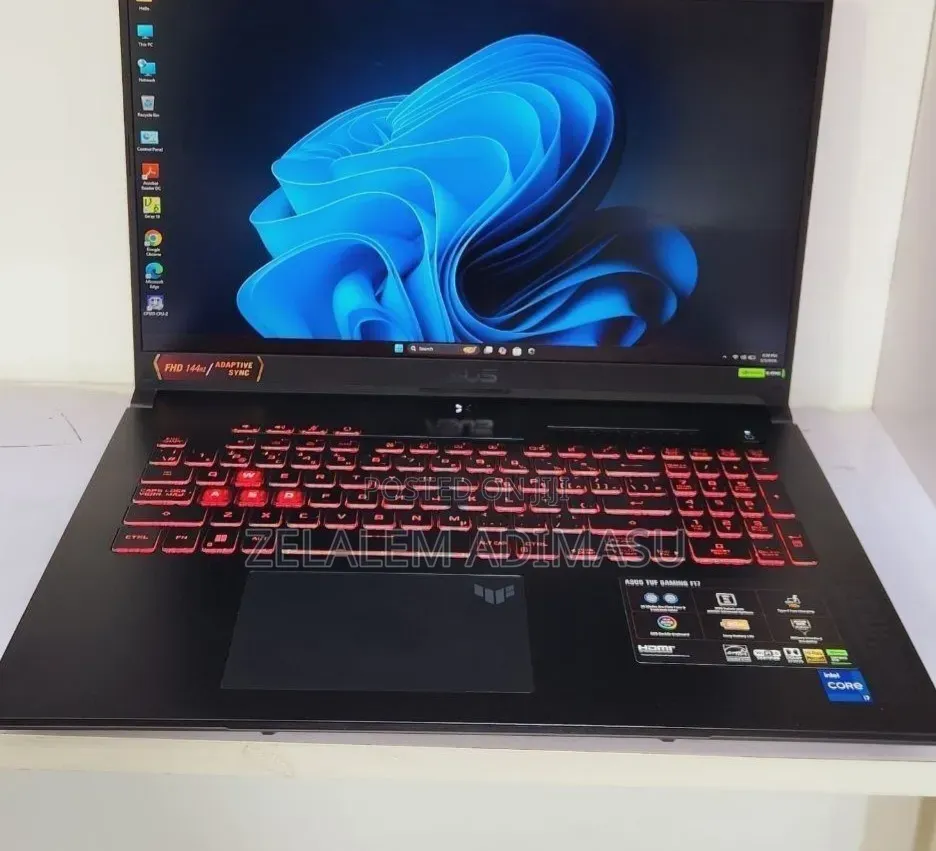 New Laptop Asus TUF Gaming A15 16GB Intel Core i7 SSD 1T