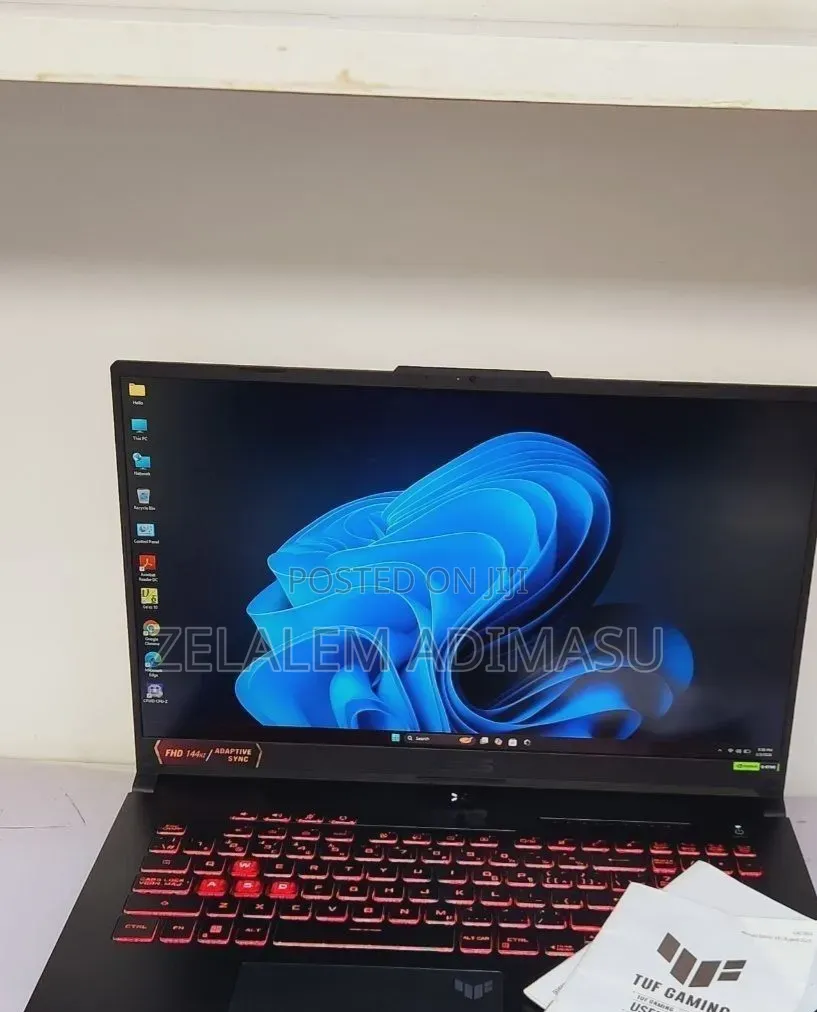 New Laptop Asus TUF Gaming A15 16GB Intel Core i7 SSD 1T