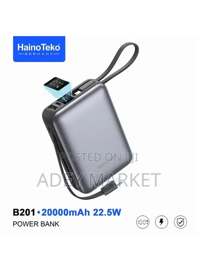 .Hainoteko 20000mah Power Bank.