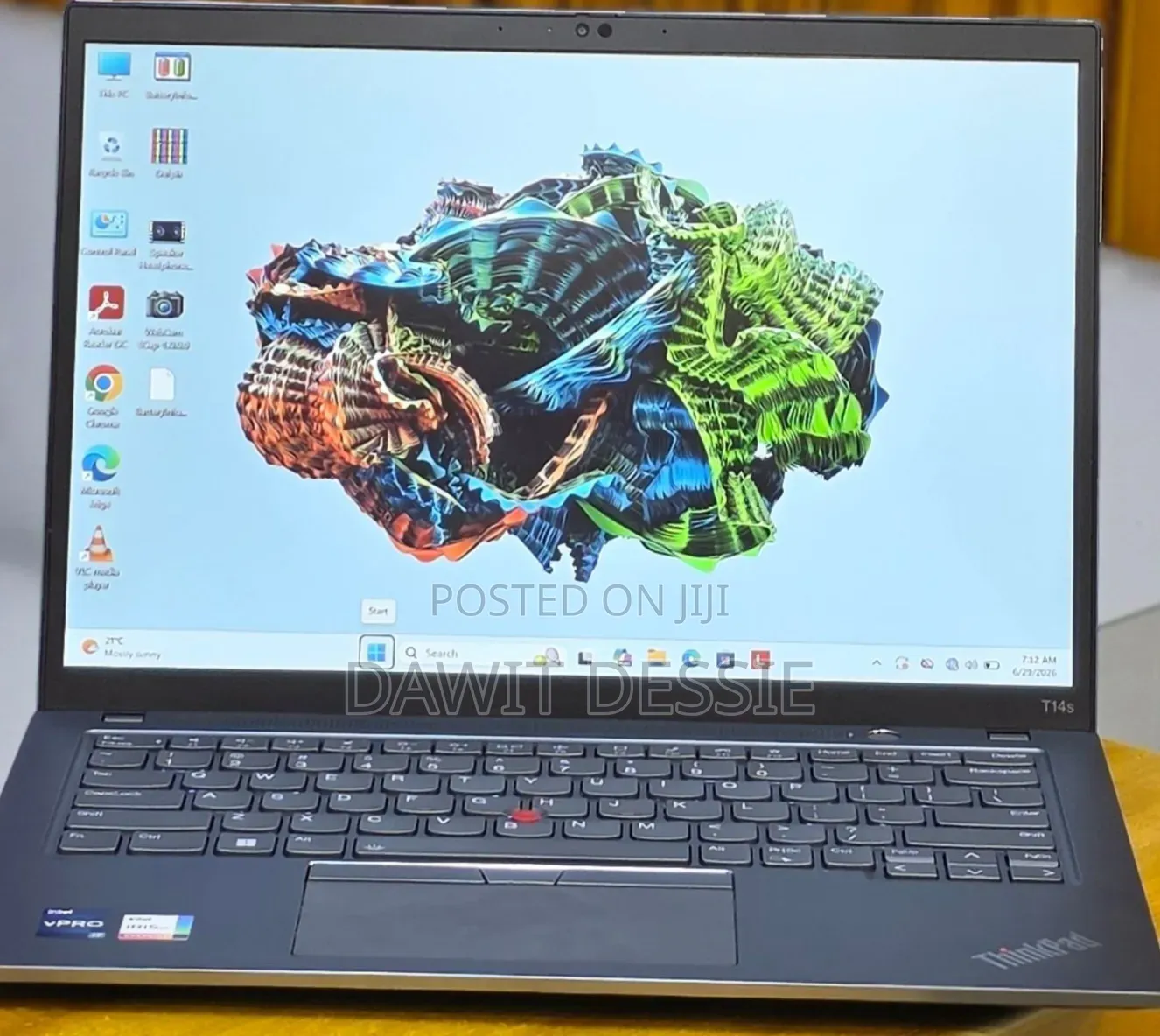 New Laptop Lenovo ThinkPad T14s Gen 2 32GB Intel Core i7 SSD 512GB