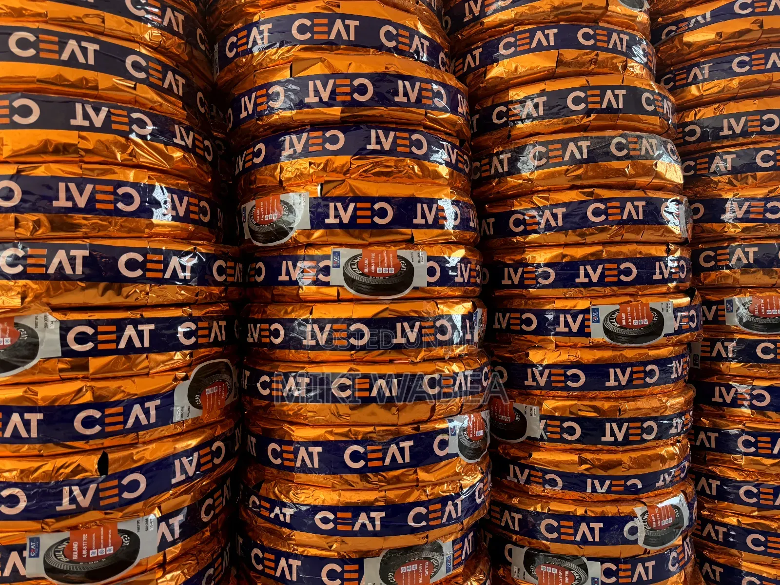ኦሪጅናል የባጃጅ ጎማ Ceat Buland