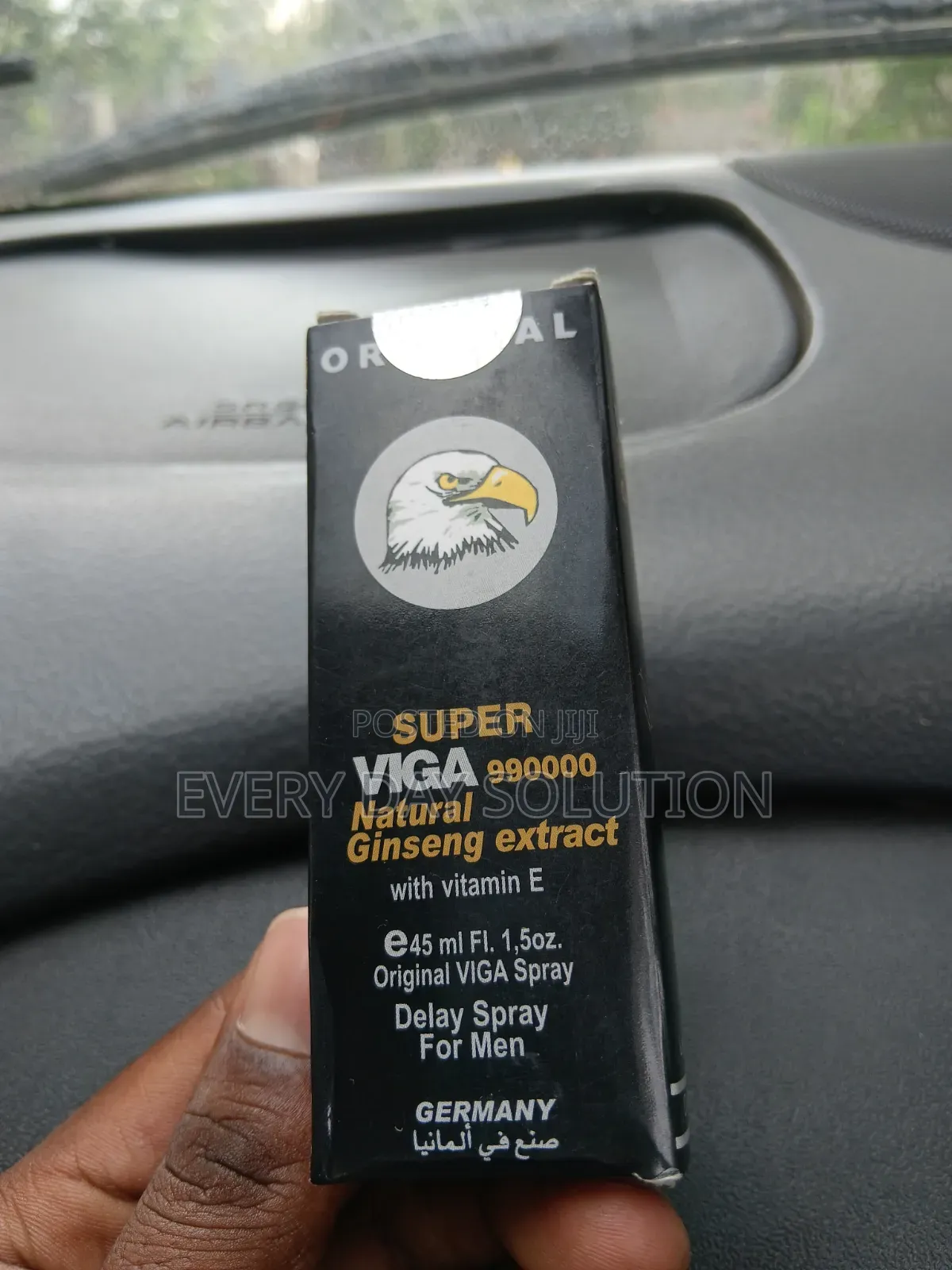 Super Viga 990000 Delay Spray 45ml – Natural Ginseng Extract for Men