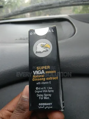 Super Viga 990000 Delay Spray 45ml – Natural Ginseng Extract for Men