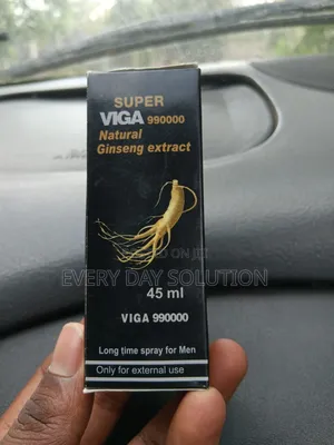 Super Viga 990000 Delay Spray 45ml – Natural Ginseng Extract for Men