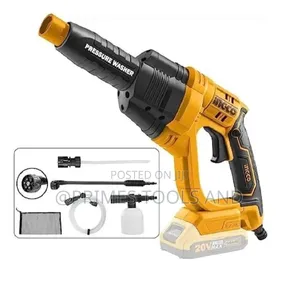 Ingco 20v Cordless Portable Pressure Washer - High Power Cleaning