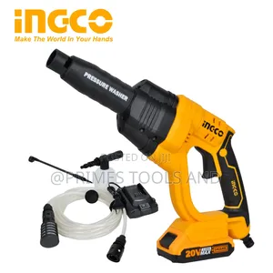 Ingco 20v Cordless Portable Pressure Washer - High Power Cleaning