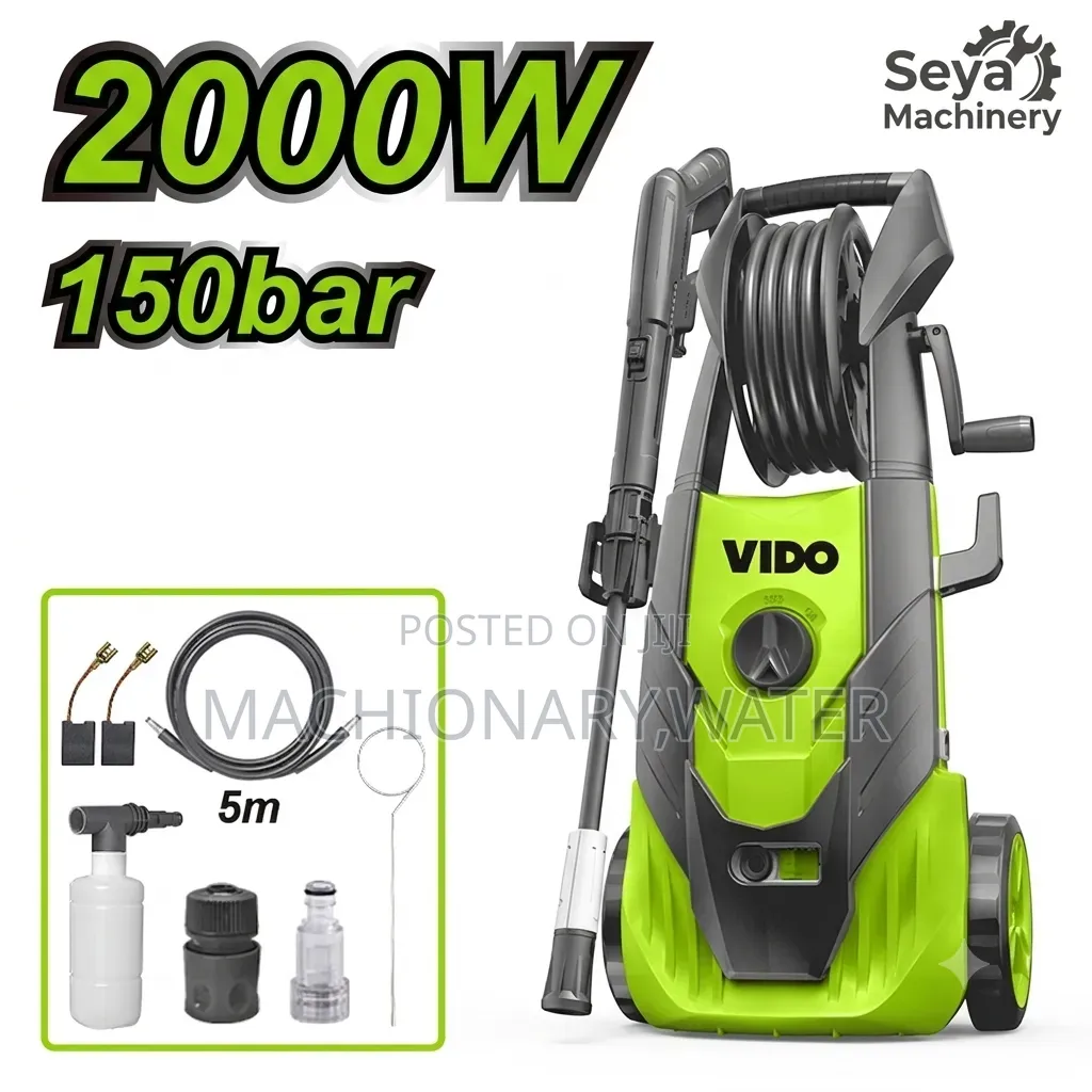Vido High Pressure Washer 2000watt/150bar