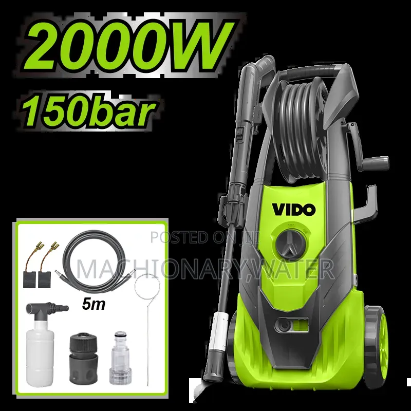 Vido High Pressure Washer 2000watt/150bar