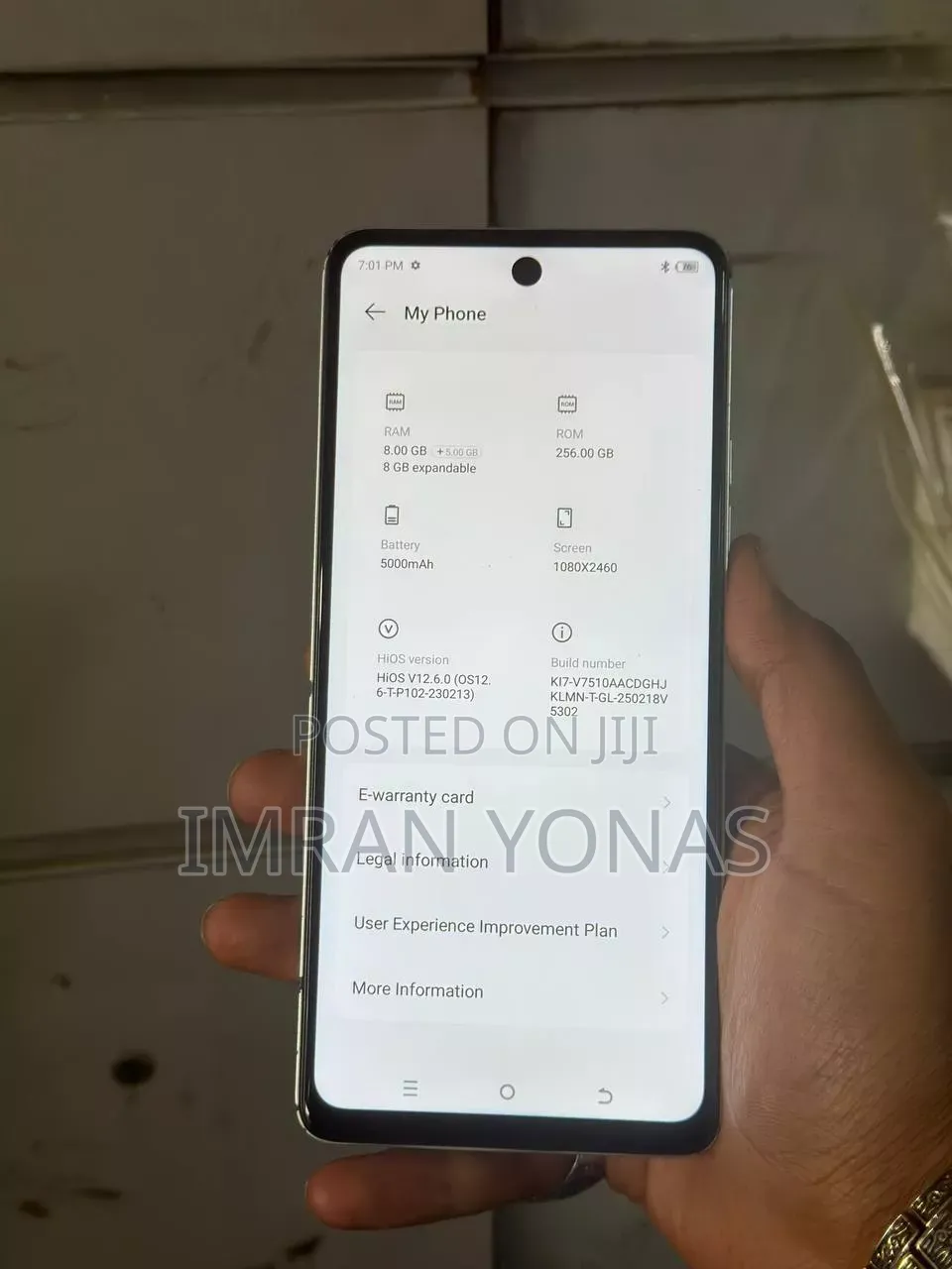 Infinix Smart 10 128 GB White