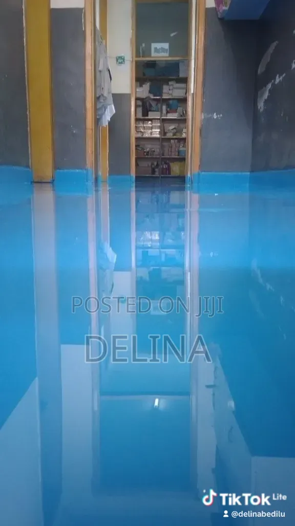 Epoxi Flooring Work Weter Proof