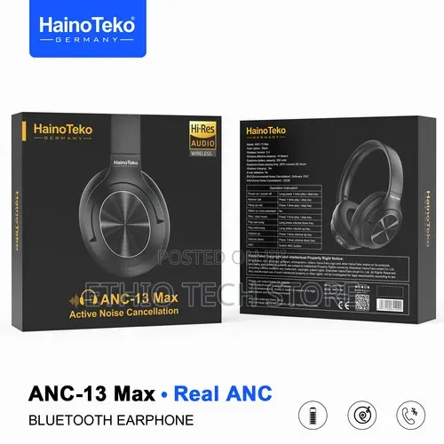 Hainoteko Anc-13 Max Headphone
