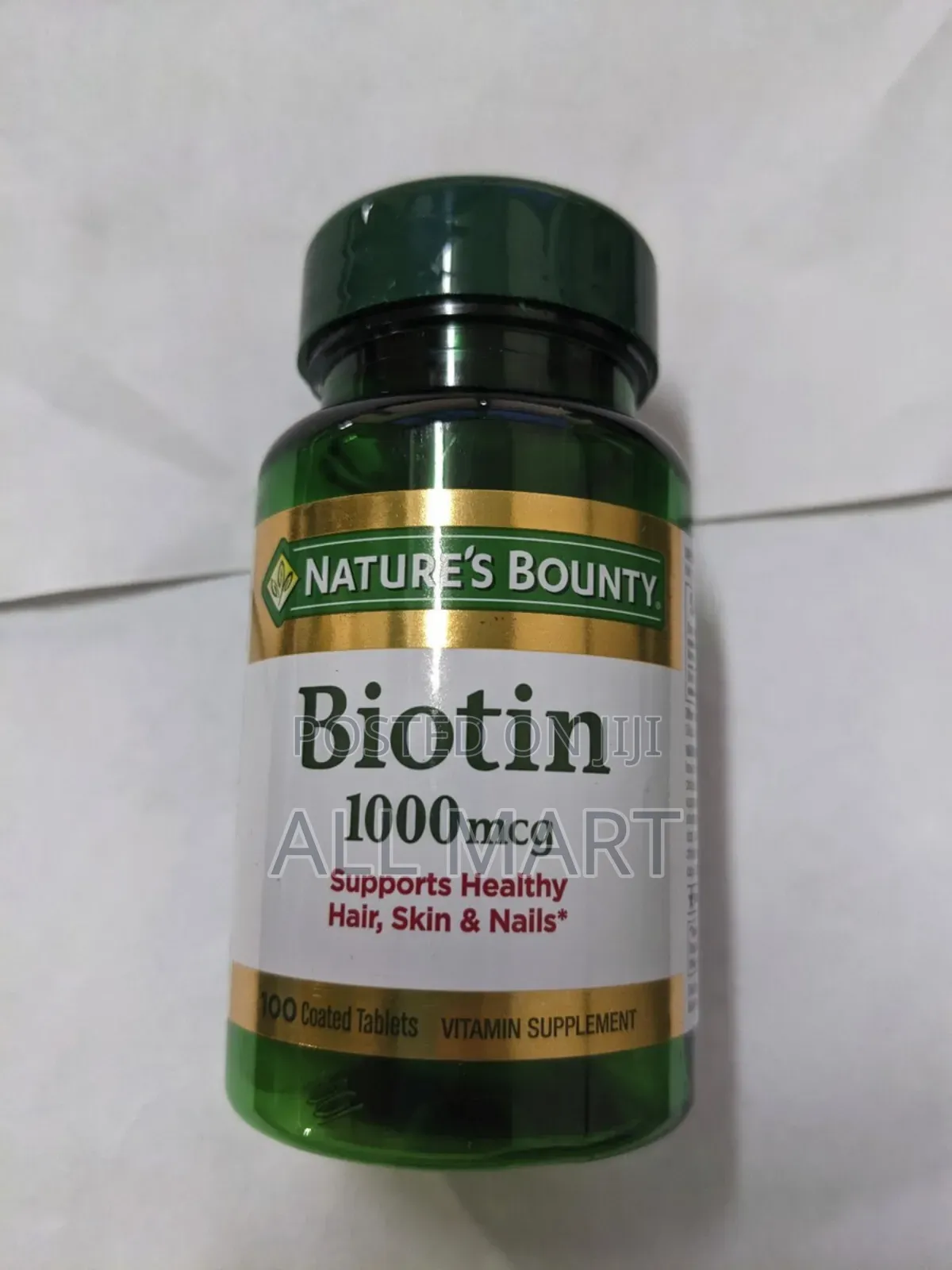 Nature Bounty Biotin 90softgels